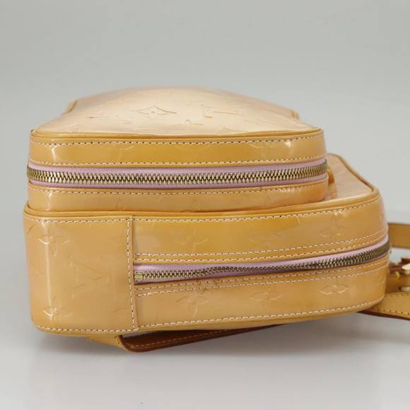 LOUIS VUITTON Monogram Vernis Marley Backpack Marshmallow Pink M91039 Auth 98067 - Picture 4 of 16